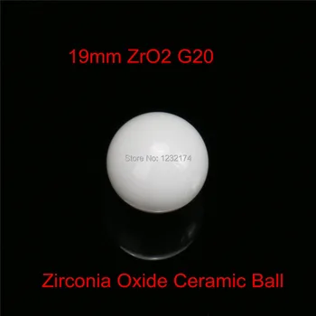 19mm, Cirkonio Keramikos Kamuolys G20 ZrO2 naudojami vožtuvas, rutuliniai/guolis/ homogenizer/purkštuvo/siurblys 19mm keramikos kamuolys