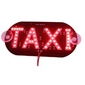 80% Naujų Atvykimo 2021 Taksi Cabed Priekinio stiklo priekinio, galinio Stiklo Ženklas LED Šviesos Automobilių Didelio Ryškumo Lempos Lemputė
