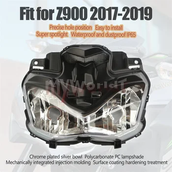 Aukštos kokybės priešakinių Šviesų Žibintai Tinka Kawasaki Z900 2017 - 2019 M. Motociklo Priedai