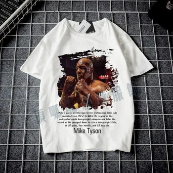Bokso Čempionas Mike Tyson T-Shirt MMA Bokso Gerbėjai Vasarą Medvilnės O-Kaklo trumpomis Rankovėmis vyriški Marškinėliai Naujas Dydis S-3XL