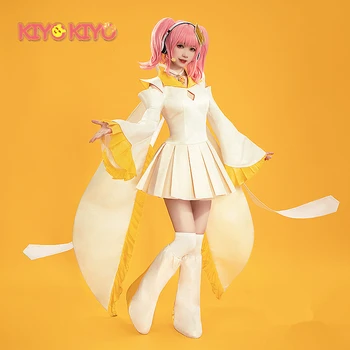 KIYO-KIYO Išankstinio pardavimo Anime Shugo Chara Anime Cosplay Amu Hinamori Cosplay kostiumas moteriška suknelė